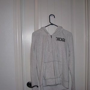 Grey hoodie